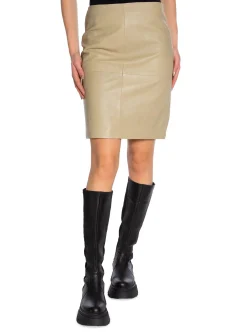 2NDDAY LEATHER SKIRT CECILIA TWILL