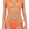 NEO NOIR BIKINI TOP SKIN SHELL TANGERINE