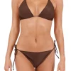 NEO NOIR BIKINI TOP SKIN SHELL BROWN