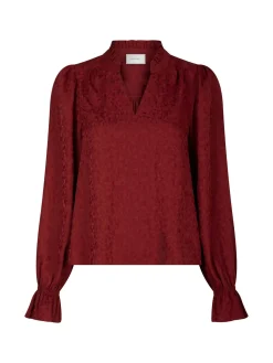 NEO NOIR BLOUSE AMARA BEDAZZLED BLACK