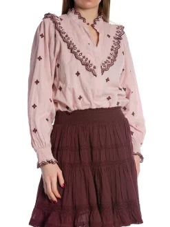NEO NOIR BLOUSE DEGAS DUSTY ROSE