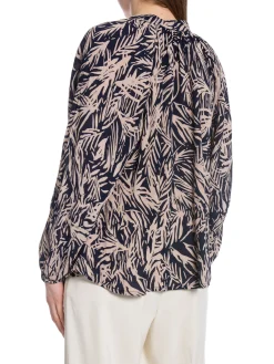 NEO NOIR BLOUSE HUMA BREEZE NAVY