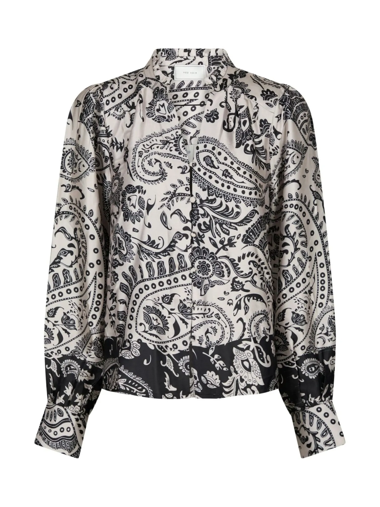 NEO NOIR BLOUSE MASSIMA DECO PAISLEY CREME