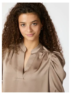 NEO NOIR BLOUSE ROELLA LEOPARD