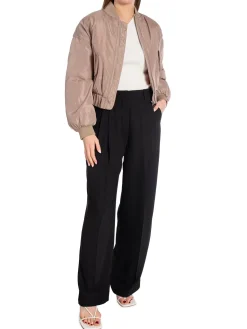 NEO NOIR BOMBER JACKET NADJA LIGHT TAUPE