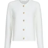 NEO NOIR CARDIGAN LIMONE KNIT WHITE