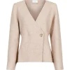 NEO NOIR CARDIGAN MARIE LOUISE KNIT SAND MELANGE