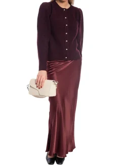 NEO NOIR CARDIGAN NUNA KNIT WINE