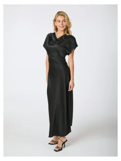 NEO NOIR DRESS ANDREA HEAVYBLACK