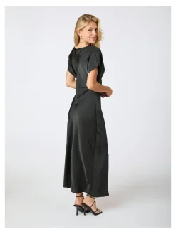 NEO NOIR DRESS ANDREA HEAVYBLACK