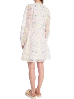 NEO NOIR DRESS EMBROIDERY CREME