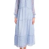 NEO NOIR DRESS KOBIA BIG TILE LIGHT BLUE