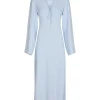 NEO NOIR DRESS KRISHA SOLID LIGHT BLUE