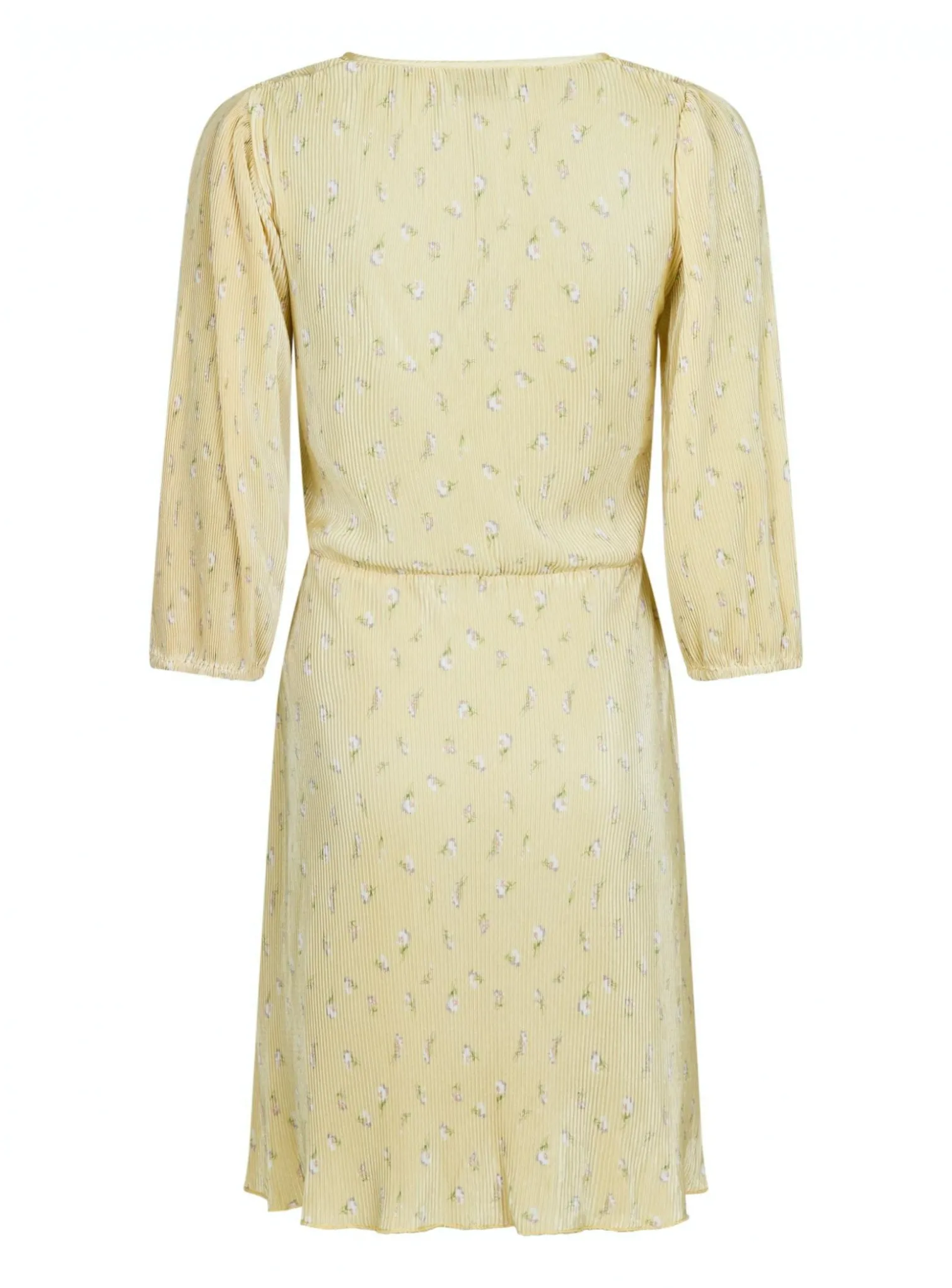 NEO NOIR DRESS LEXIE FLORAL LIGHT YELLOW