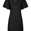 NEO NOIR DRESS SIKA BROCADE BLACK