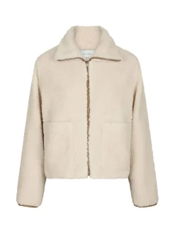 NEO NOIR JACKET EFFA TEDDY IVORY