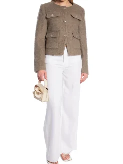 NEO NOIR JACKET HOLLY STRUCTURE WARM GREY