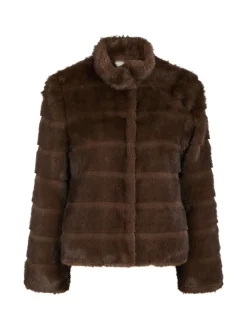 NEO NOIR JACKET KAHLIA SHAVED FAUX FUR