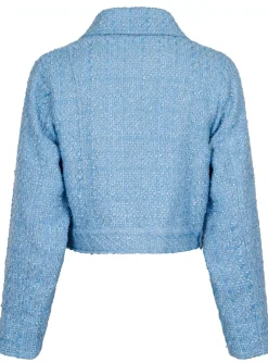 NEO NOIR JACKET SHERRY BOUCLE LIGHT BLUE