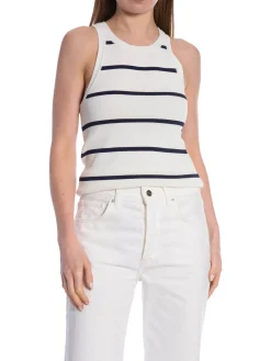 NEO NOIR LINNE WILLY STRIPE NAVY 38 Vit