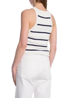 NEO NOIR LINNE WILLY STRIPE NAVY 38 Vit