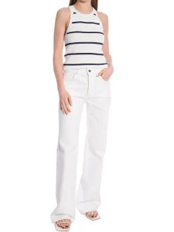 NEO NOIR LINNE WILLY STRIPE NAVY 38 Vit