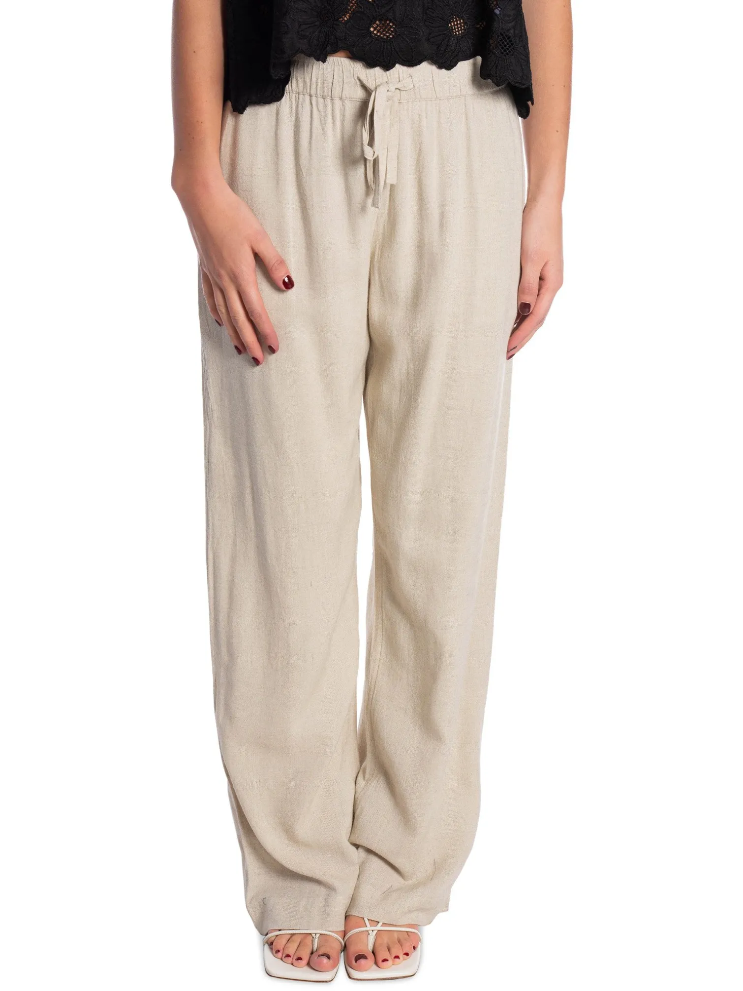NEO NOIR PANTS SONAR LINEN NATURAL
