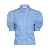 NEO NOIR SHIRT FRANNIE STRIPE LIGHT BLUE
