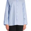 NEO NOIR SHIRT HEATHER POPLIN LIGHT BLUE