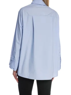 NEO NOIR SHIRT HEATHER POPLIN LIGHT BLUE