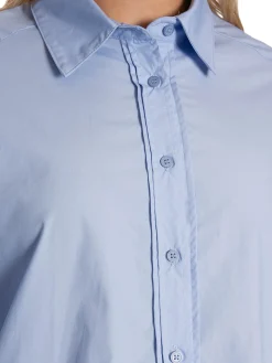 NEO NOIR SHIRT HEATHER POPLIN LIGHT BLUE