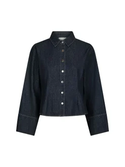 NEO NOIR SHIRT ROSA DENIM DARK BLUE