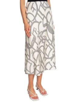 NEO NOIR SKIRT BOVARY LINE SHAPES OFF WHITE