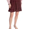 NEO NOIR SKIRT CALLIA BURGUNDY
