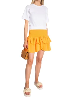 NEO NOIR SKIRT CARIN TANGERINE