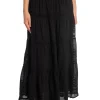 NEO NOIR SKIRT FELICIA S VOILE BLACK