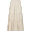 NEO NOIR SKIRT FELICIA S VOILE IVORY