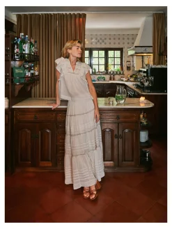 NEO NOIR SKIRT FELICIA S VOILE IVORY