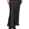 NEO NOIR SKIRT VICKY HEAVY SATEEN STEEL GREY
