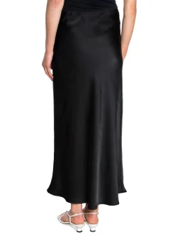 NEO NOIR SKIRT VICKY HEAVY SATEEN BLACK