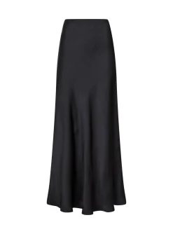 NEO NOIR SKIRT VICKY HEAVY SATEEN BLACK