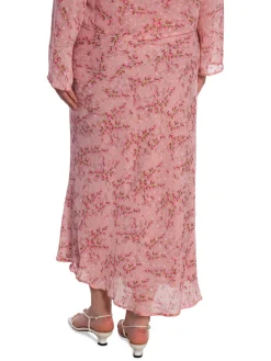 NEO NOIR SKIRT VINZA DOT PRINT ROSE