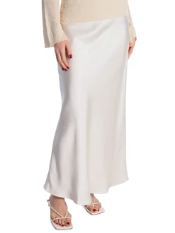 NEO NOIR SKIRT VISO HEAVY SATEEN PEARL