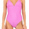 NEO NOIR SWIMSUIT SKIN SHELL FUCHSIA