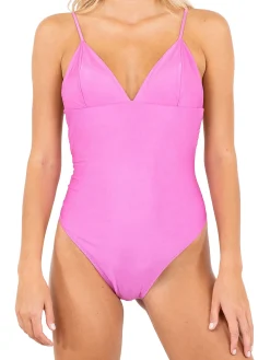 NEO NOIR SWIMSUIT SKIN SHELL FUCHSIA