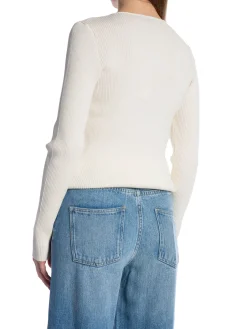 NEO NOIR TOP CARLTON KNIT OFF WHITE