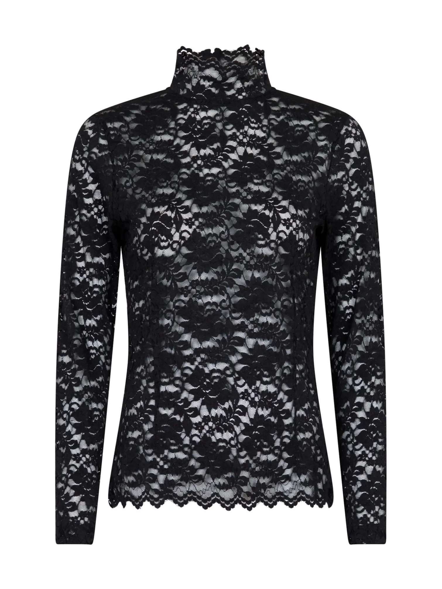 NEO NOIR TOP LIZA LACEFL BLACK