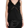 NEO NOIR TOP VIXEN LACE BLACK