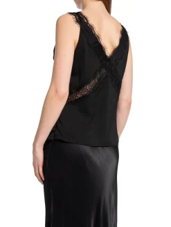 NEO NOIR TOP VIXEN LACE BLACK