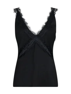 NEO NOIR TOP VIXEN LACE BLACK